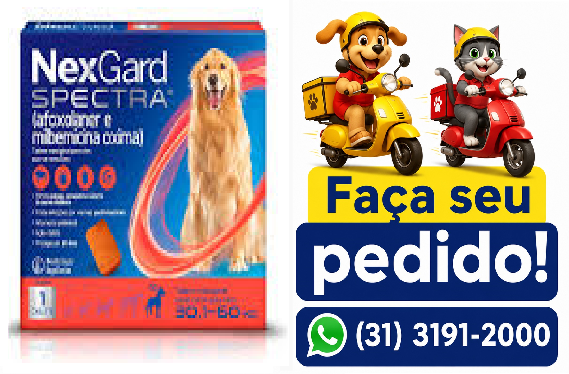 NEXGARD SPECTRA GG 30,1 A 60KG BOEHRINGE