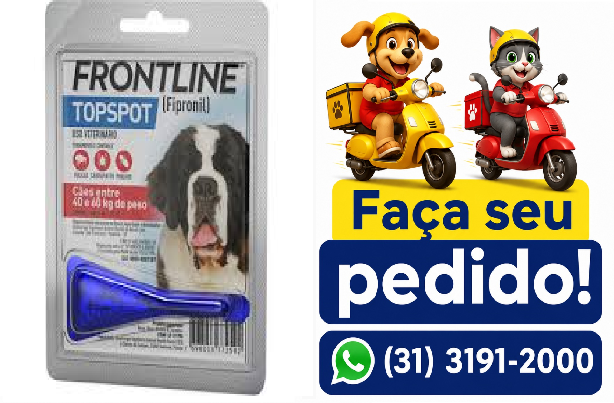 FRONTLINE TOPSPOT CAO 40-60KG XL