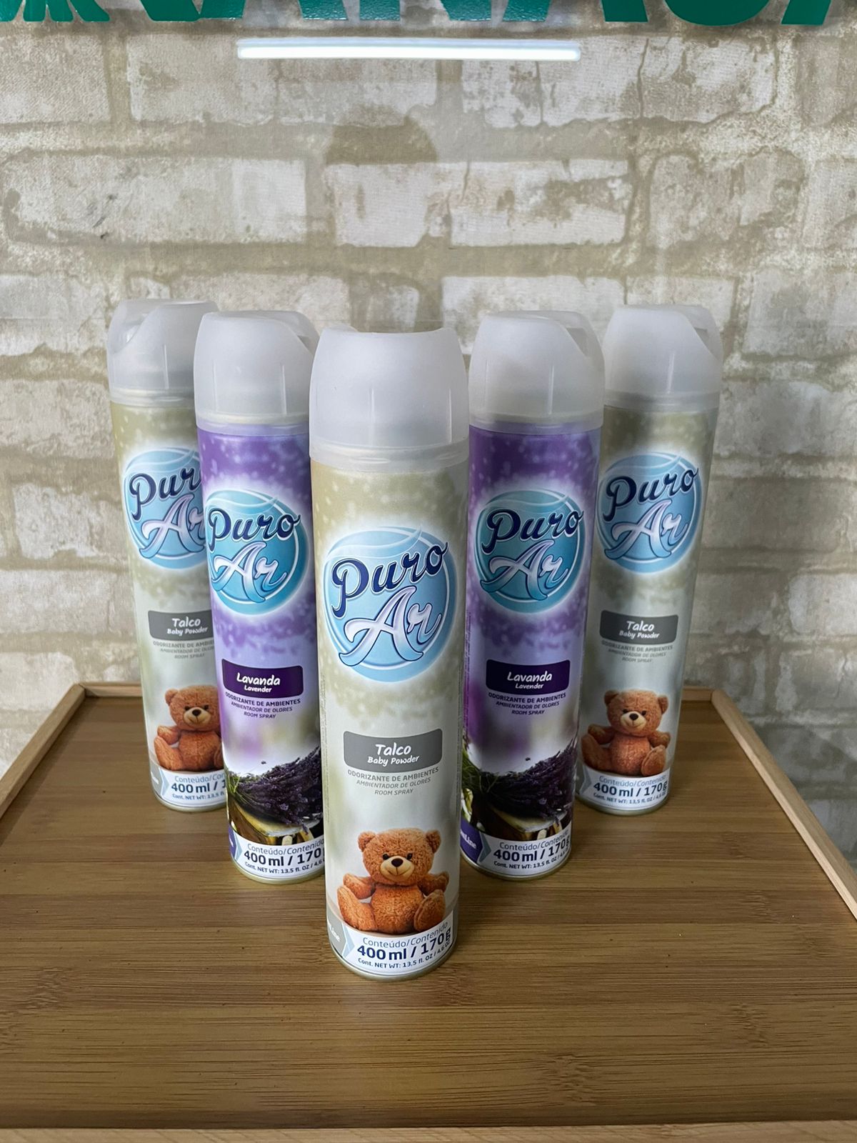 PURIF PURO AR 400ML TALCO / LAVANDA