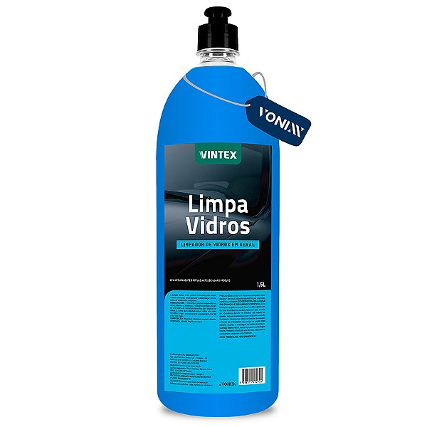 Vonixx Limpa Vidros Automotivo — Cristalização e Brilho sem Manchas 1,5L