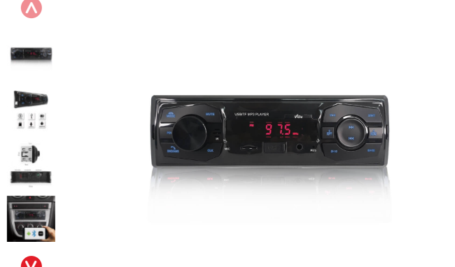 Mp3 automotivo com Blutooth e USB