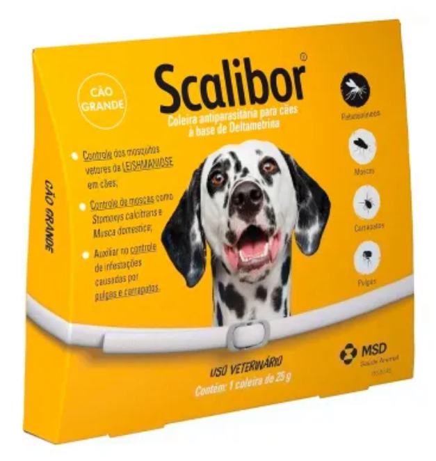 Coleira Scalibor Cão Grande