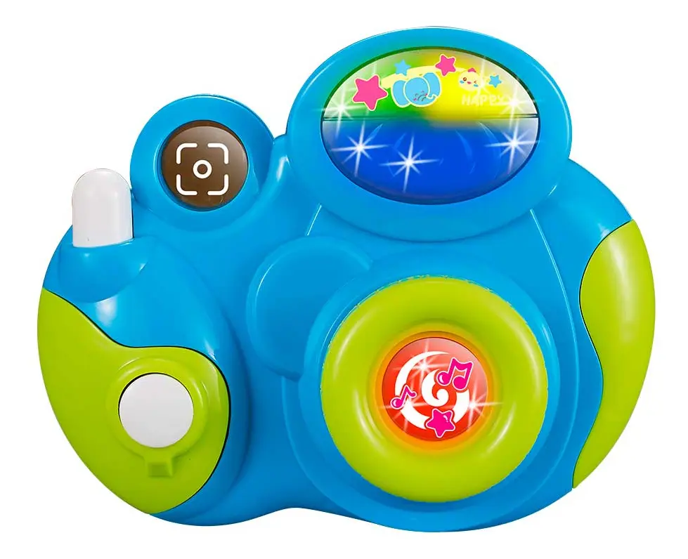 Máquina Fotográfica para bebê BABY GUTA Cor Azul