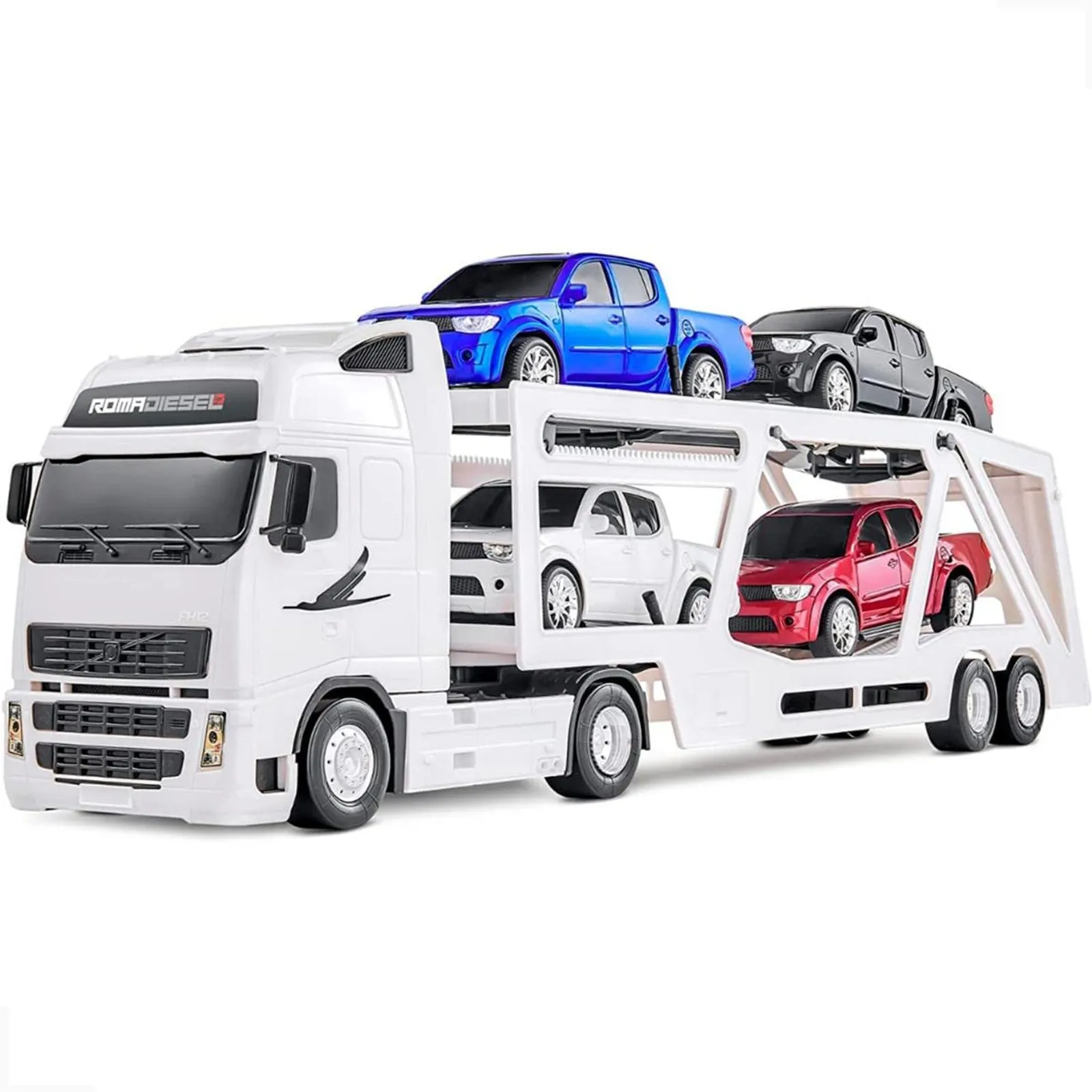Caminhao Cegonheira Infantil Gigante Roma Diesel RX