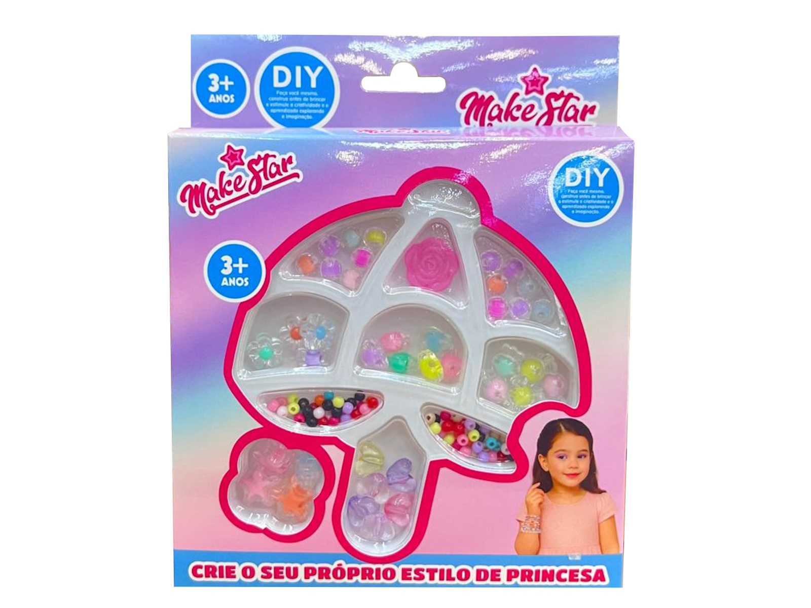 Kit Mini Miçangas Make Star – 3540