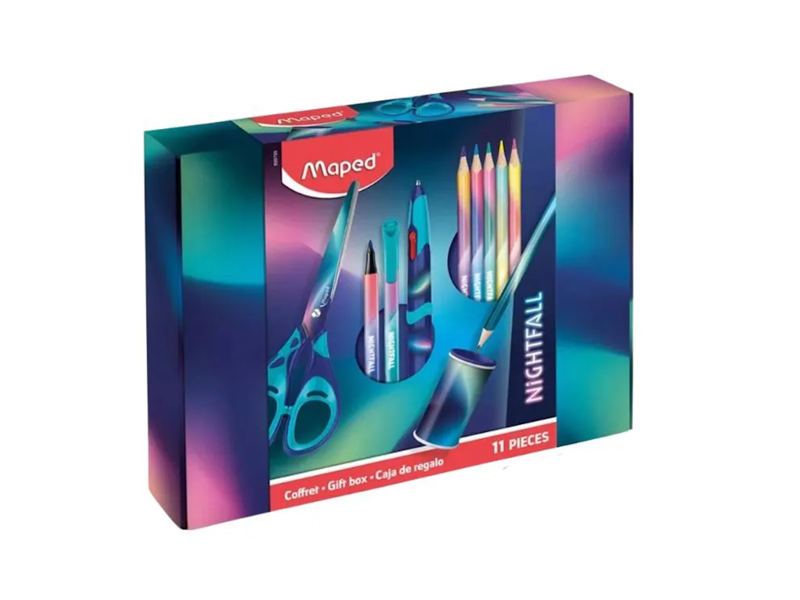 Kit Escolar Nightfall Com 11 Peças MAPED – 899799