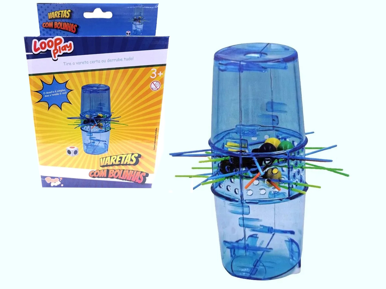 Jogo Varetas com Bolinhas Loop Play BBR Toys – EBSC00098