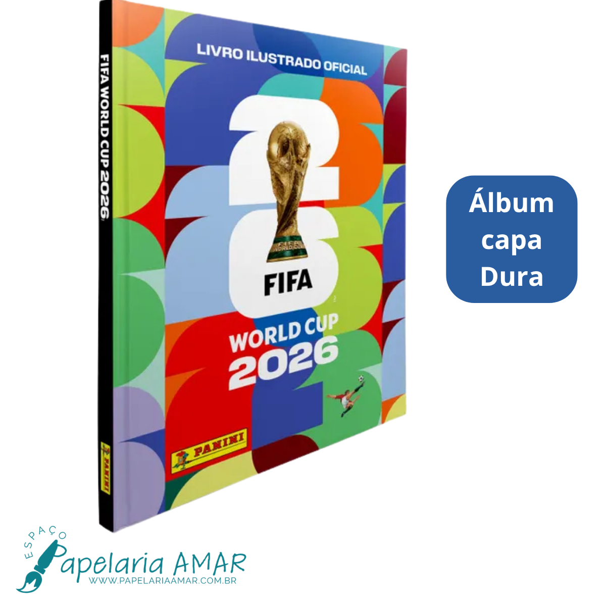 Álbum Capa Dura Copa do Mundo FIFA 2026 Original PANINI