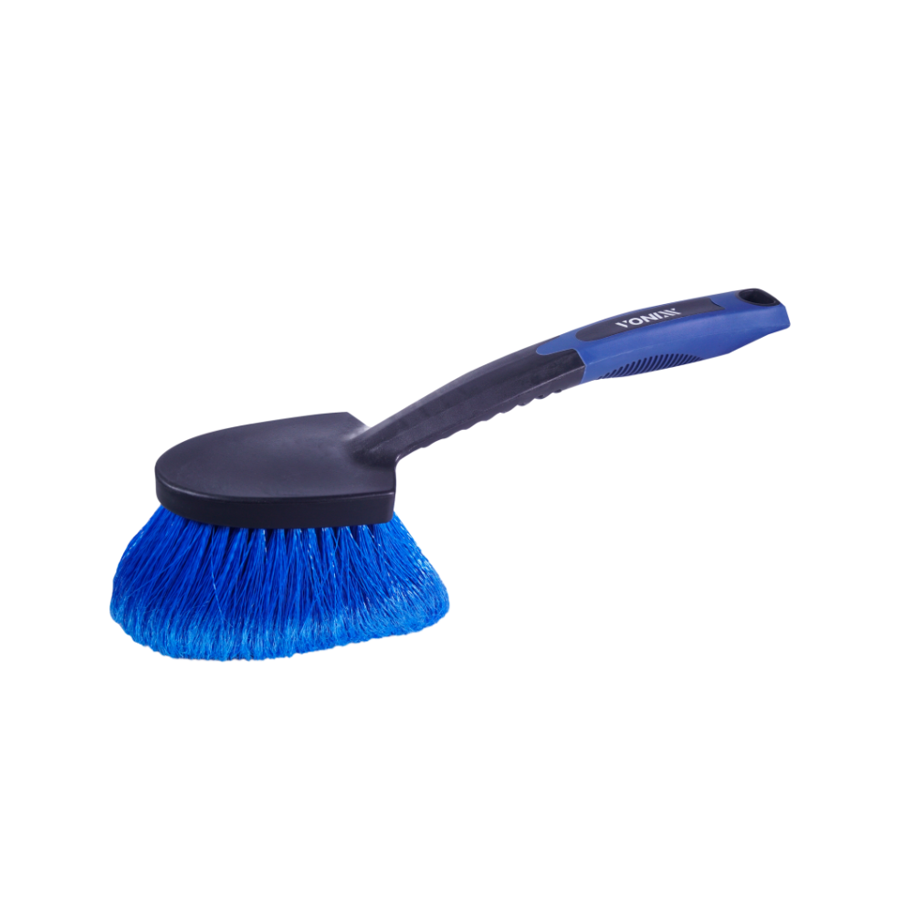 Vonixx Escova Macia de Cabo Longo — Limpeza de Faces e Caixas de Rodas