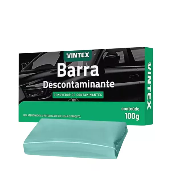 Vonixx Vintex Barra Descontaminante — Remoção Profunda de Contaminantes 100g