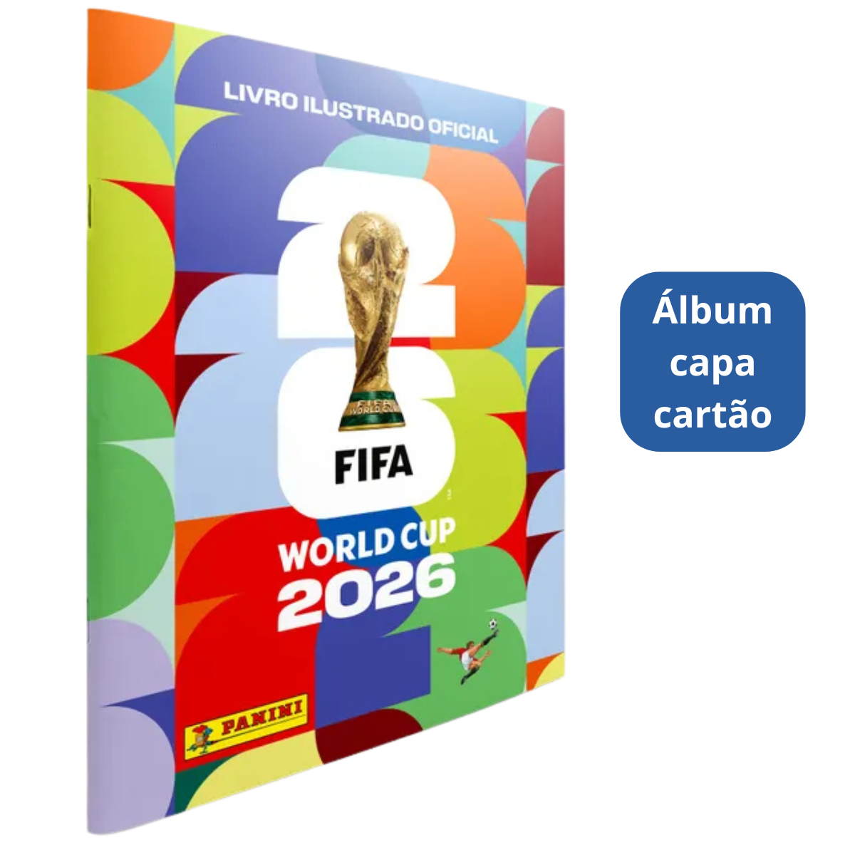 Álbum Capa Cartão Copa do Mundo FIFA 2026 Original PANINI