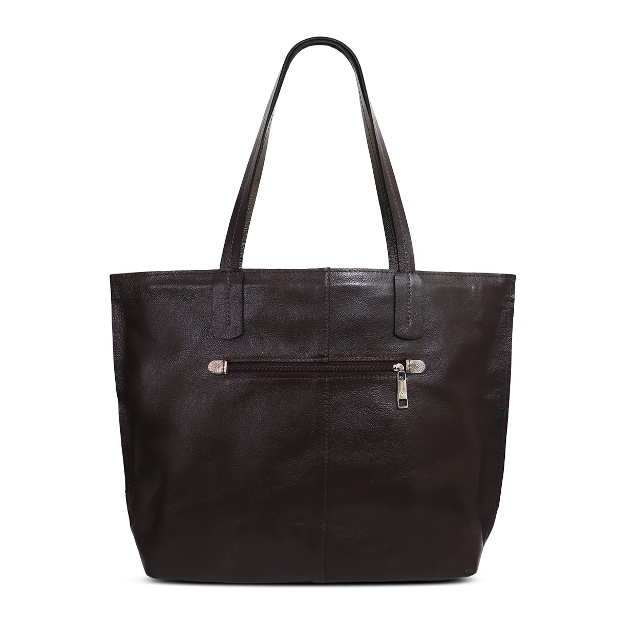Bolsa Feminina Saco de Couro Stella Cor:Marrom Café